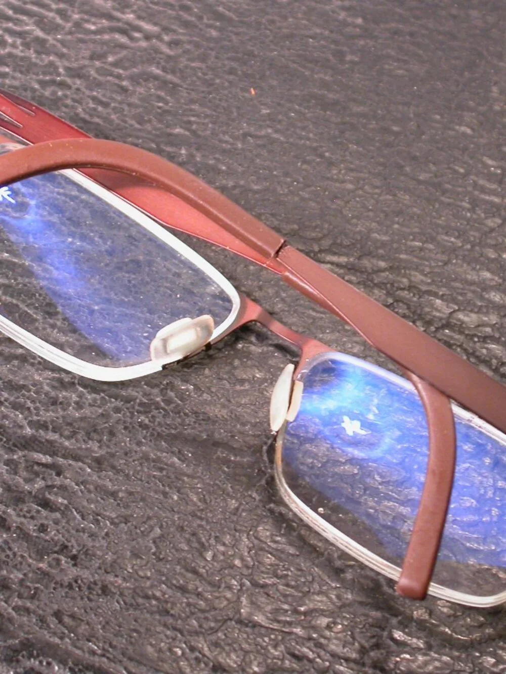 Ovvo Brown Modern Light Weight Frames Eyeglasses Hand Made in European Union